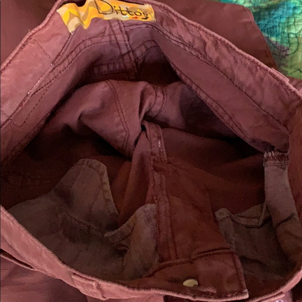 Sample! Dittos Five Pocket Rust Boot Cut Jeans - image 7